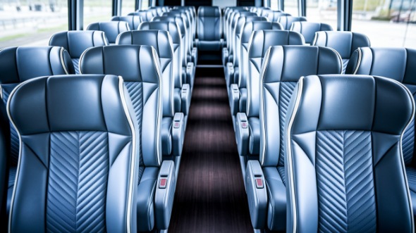 55 passenger charter bus interior arlington heights