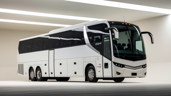 56 passenger charter bus arlington heights