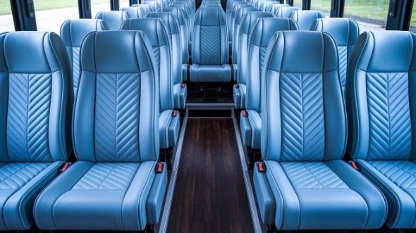 arlington heights 30 passenger minibus inside