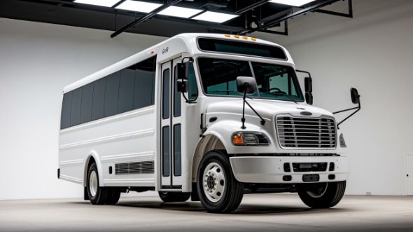 evanston 28 passenger minibus